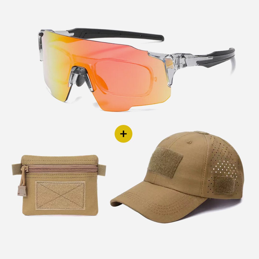 Aspen Sunglasses + Outland Cap + Free Wallet - The Survivors Club