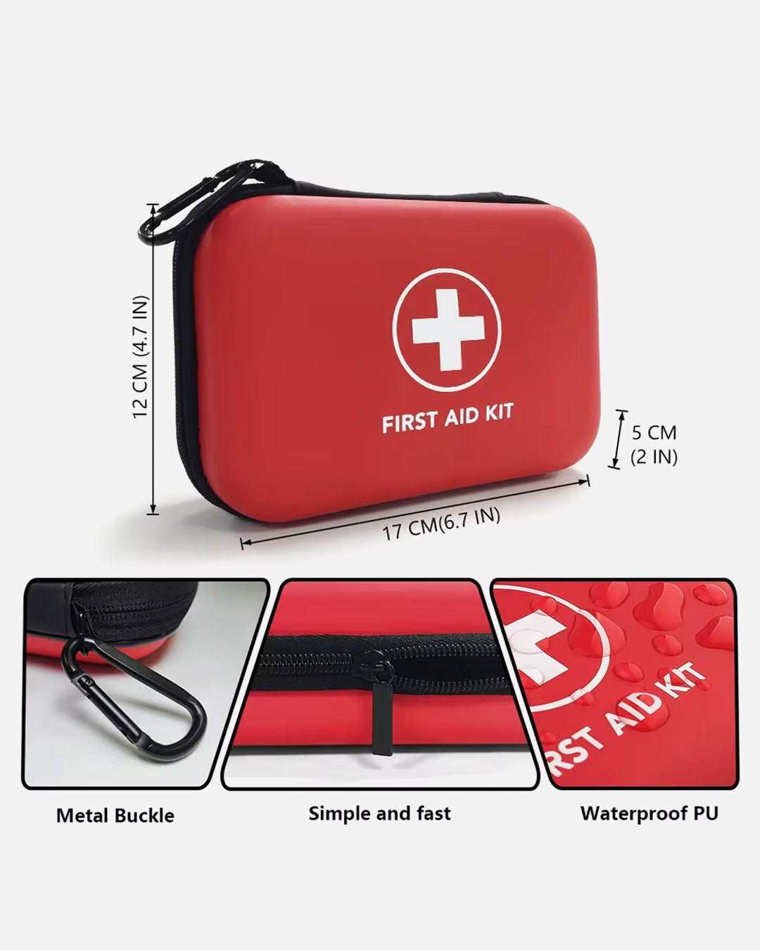 Compact First Aid Kit - The Survivors Club