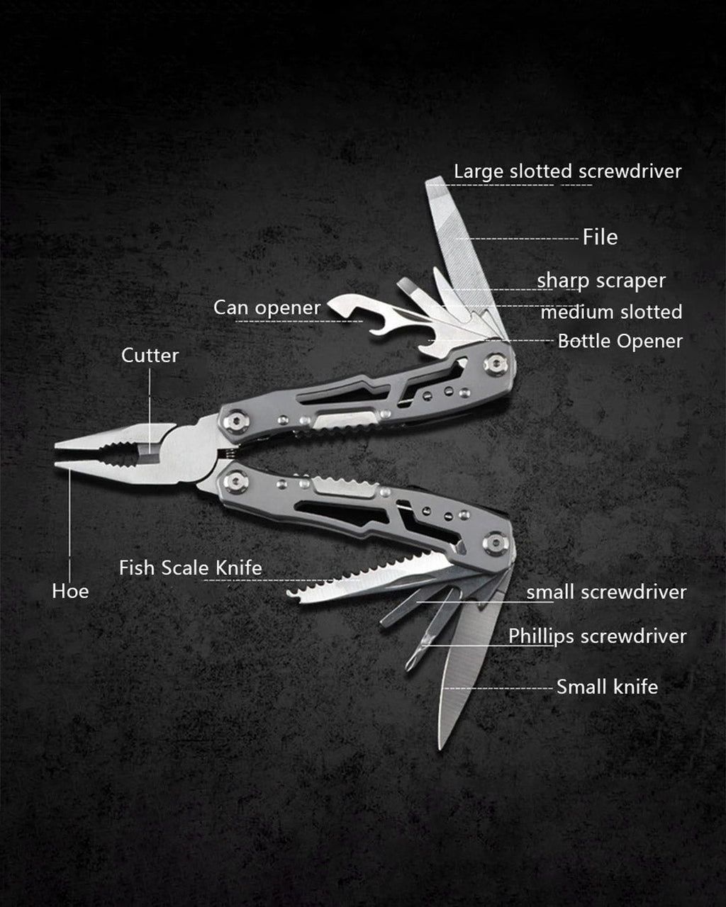 Folding Multi - Tool Pocket Knife - The Survivors Club