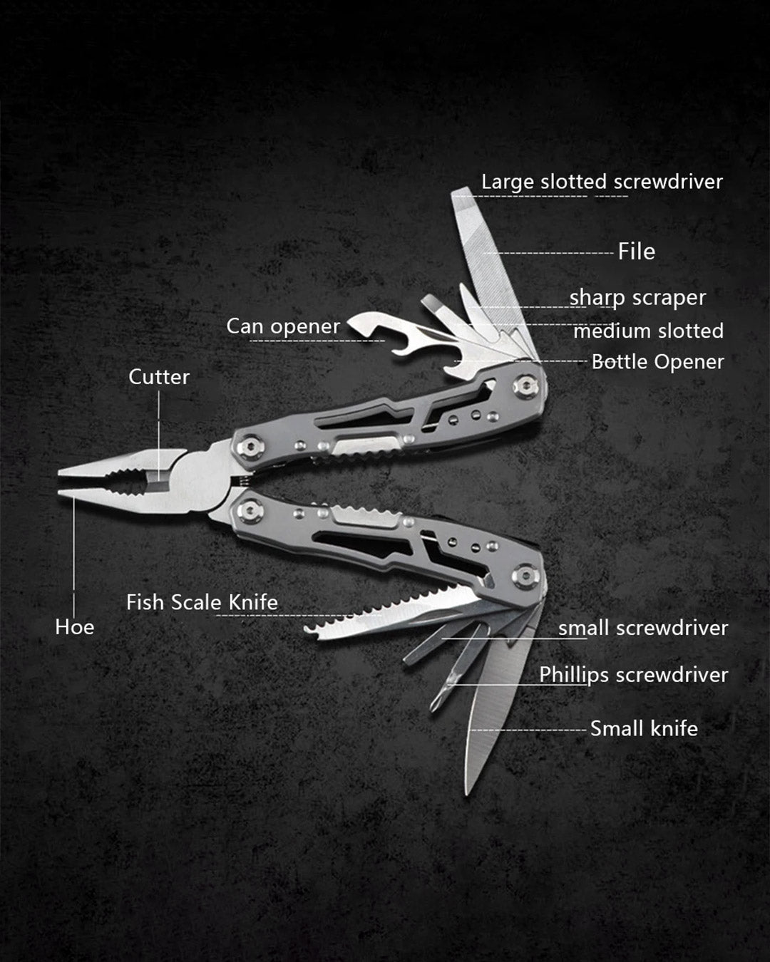 Folding Multi - Tool Pocket Knife - The Survivors Club