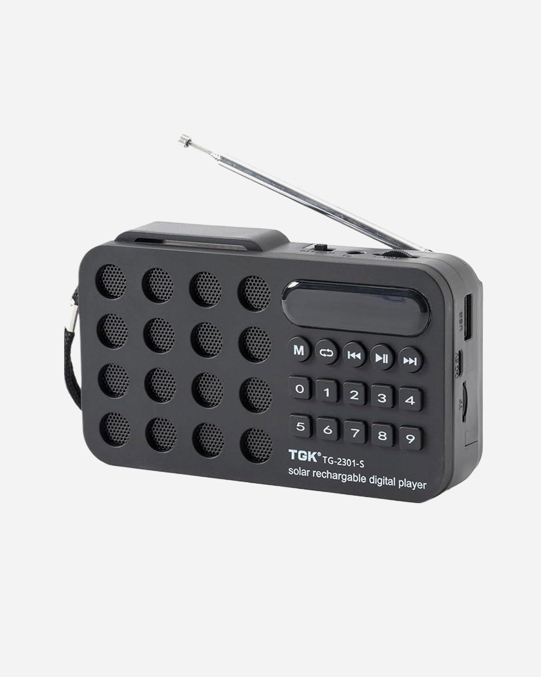 Portable FM Radio with Solar Charging - The Survivors Club