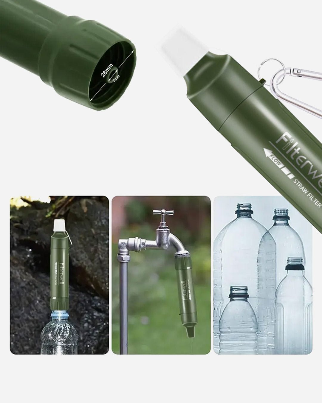 Portable Survival Water Filter - The Survivors Club